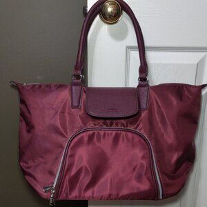 Aimee Kestenberg Florence Travel Weekender Tote Burgundy
